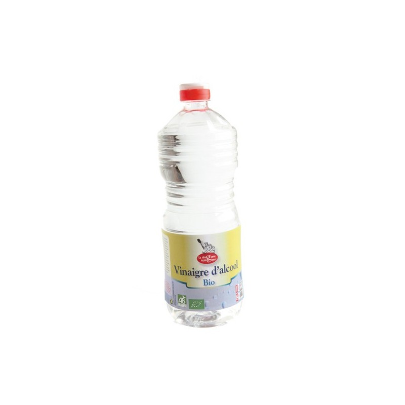 Vinaigre blanc alcool bio 8° 1L ménager multi-usage écologique